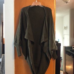 Olive green sweater